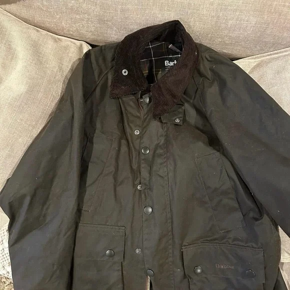 Barbour Bedale Waxed Canvas Jacket - Picture 4 of 7